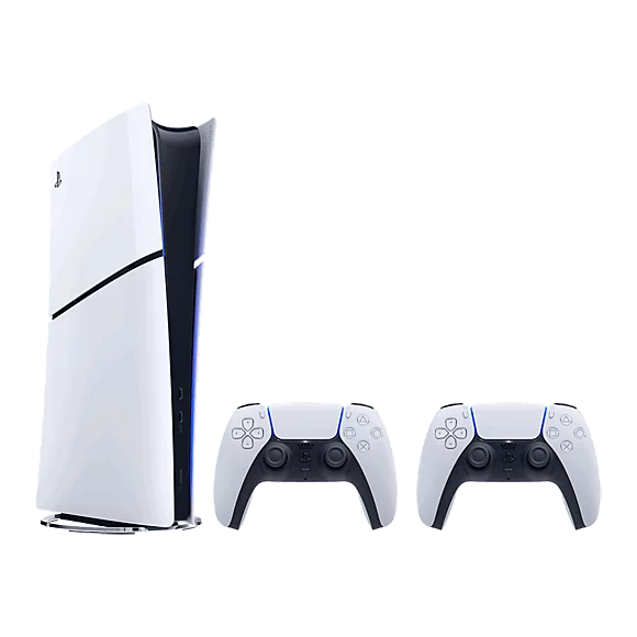 PlayStation®5 Digital Edition Console - Two DualSense™ Wireless Controllers Bundle (model group - slim)*