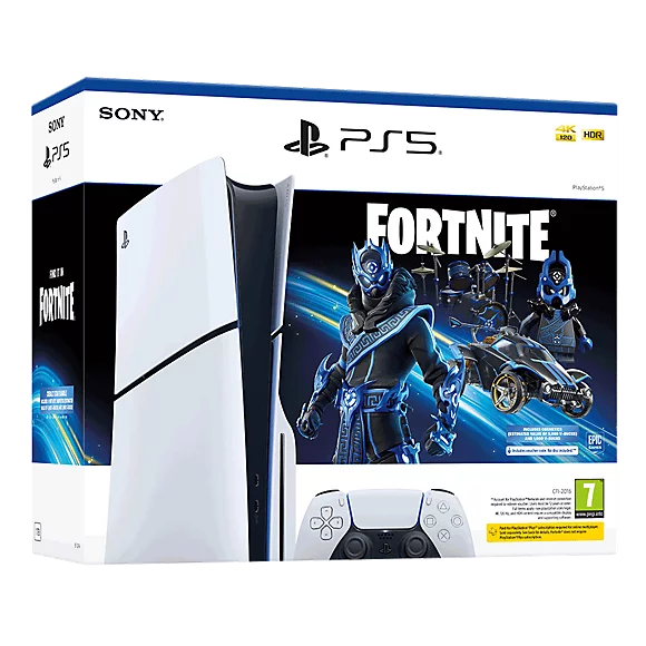 PlayStation®5 Console - Fortnite® Cobalt Star Bundle (model group - slim)*